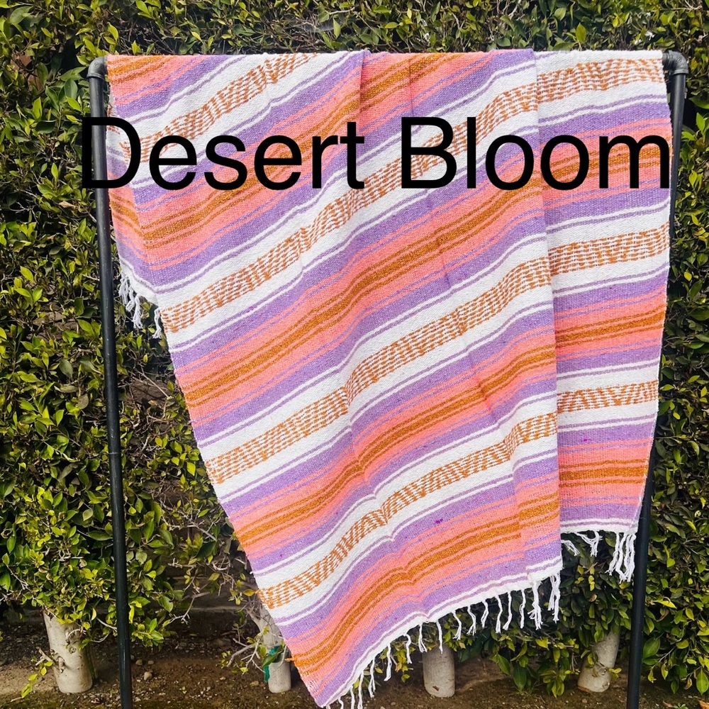 Sea Gypsy Beach Blankets/ heavy towels- Desert Bloom